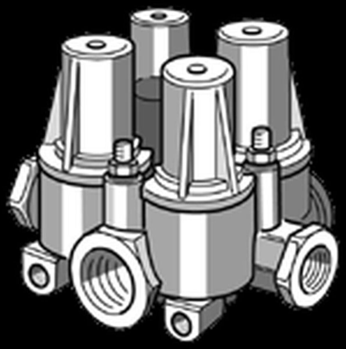 Valve de commande KNORR-BREMSE AE 4427