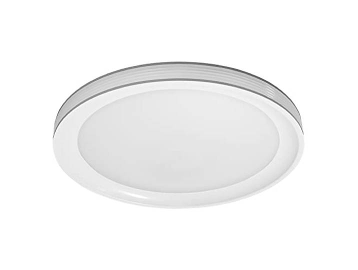Ledvance Smarte LED Wand-und Deckenleuchte für Innen mit WiFi Technologie, Lichtfarbe änderbar (3000K-6500K), Grau, 495mm, Kompatibel mit Google und Alexa Voice Control, SMART+ WIFI ORBIS FRAME