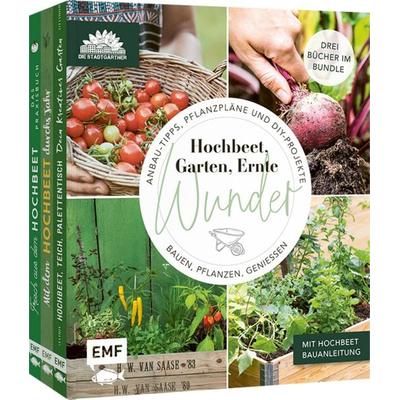 Garten, Hochbeet, Ernte-Wunder – Drei Bücher im Bundle, Set von Die Stadtgärtner, Edition Michael Fischer / EMF Verlag, 978-3-7459-3386-4