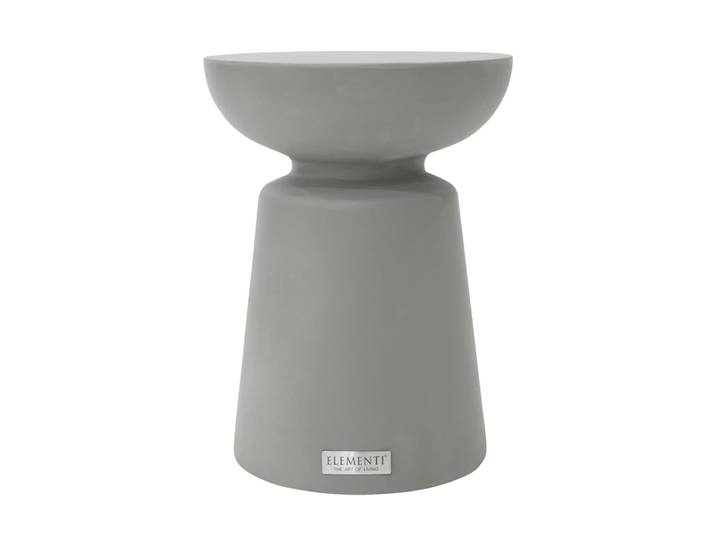 Table d'appoint kylix petite en béton 35x35x47