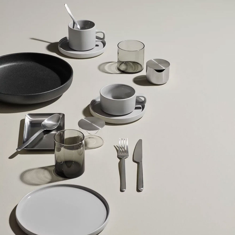 Blomus Pilar Skål 11 Cm Moonbeam, Stentøj
