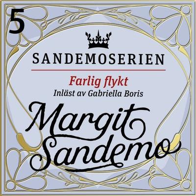 Farlig flykt - Margit Sandemo, Audio, 9789178751389