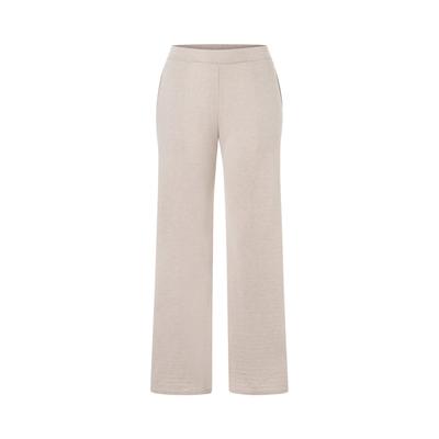 Stoffhose MAERZ MUENCHEN "Maerz Muenchen 318801 Freizeithose Damen Bekleidung", Damen, Gr. 38, EURO-Größen, beige, 100% Wolle, normal, Hosen Stoffhose