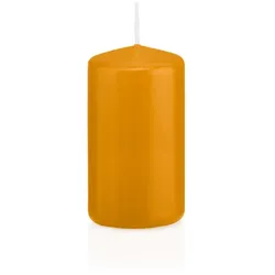 Wiedemann Kerzen Stumpenkerzen Natur Ø 38 x 80 mm, 24 Stück, 12 Brenndauer