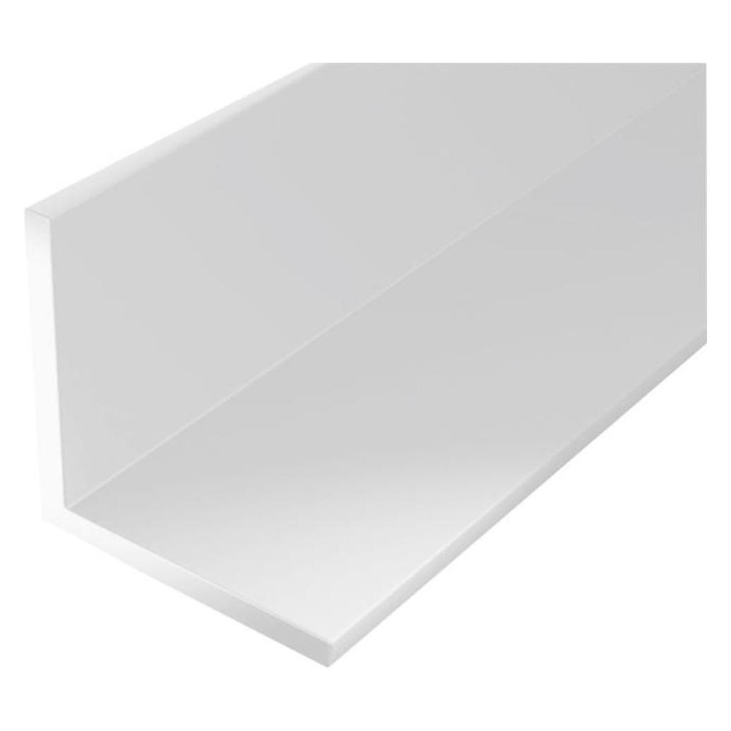 Kaiserthal Winkelprofil PVC wei 25x25x1,8 mm, 2 m (4004338479350)