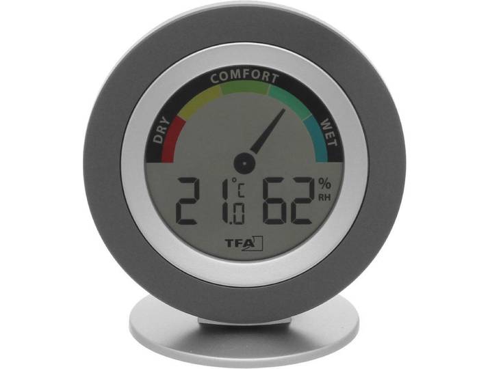 TFA digitale thermo hygrometer - rond