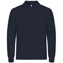 CLIQUE Manhattan langarm Poloshirt Herren 580 - navy 4XL