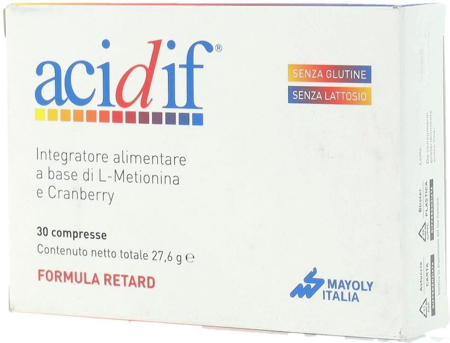 MAYOLY ITALIA SpA ACIDIF INTEG 30 Compresse - Integratore Alimentare per il Benessere Digestivo