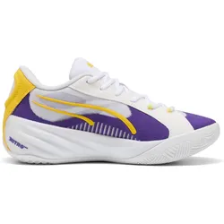 Puma, Unisex, Hallenschuhe, All-Pro NITRO LA (40), Gelb, Violett