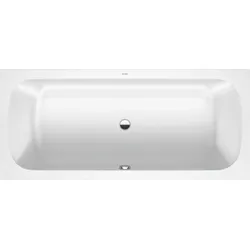 Duravit Collection One Badewanne, Einbau, 1800x800x480mm, Acryl, 2 Rückenschrägen, weiß, 700614000000000