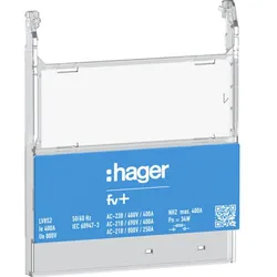 Hager NH2-Infoträger mit Produktinformation