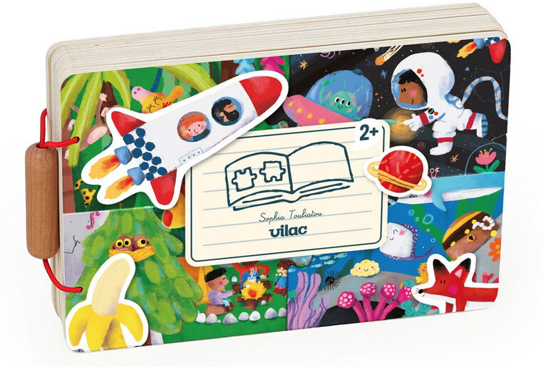 Livre-puzzle Le Voyage Sophia Touliatou - Vilac