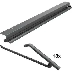 Peka Metall, Kleiderschrank Zubehör, Hosenhalter mit Bügel Pecasa