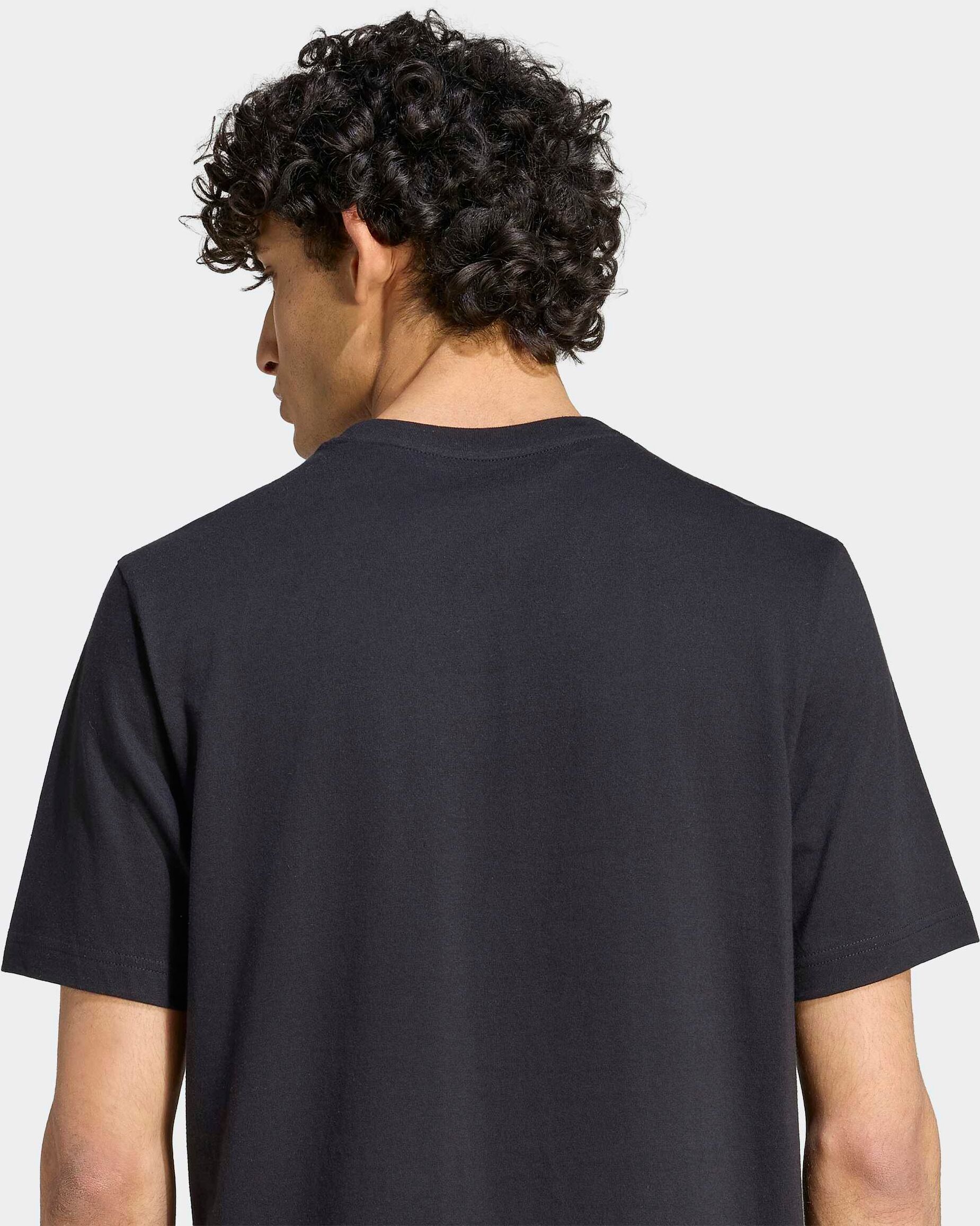 T-Shirt ADIDAS SPORTSWEAR "COLLEGIATE LINEAGE GRAFIK", Herren, Gr. XL, schwarz, Obermaterial: 100% Baumwolle, normal, Rundhals, Shirts T-Shirt schwarz XL