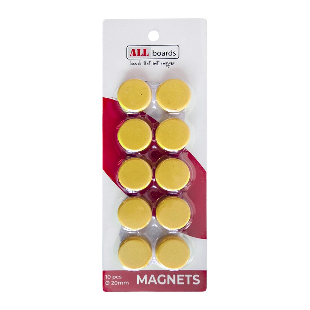 ALLboards Magnet gelb MSY20/10