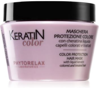 Phytorelax Laboratories Keratin Color máscara para cabelo com queratina 250 ml. Keratin Color