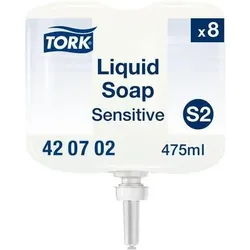 Tork, Handseife, 420702, Skin, Liquid soap, 475 ml, 489.3 g, 92 mm, 92 mm (Flüssigseife, 475 ml)