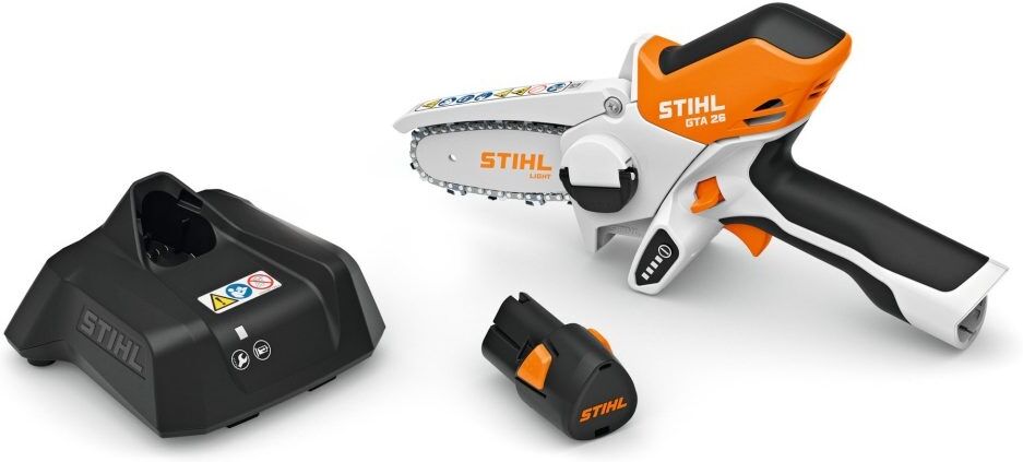 Scie de jardin 11 V GTA 26 + 1 batterie + chargeur STIHL GA01-011-6910