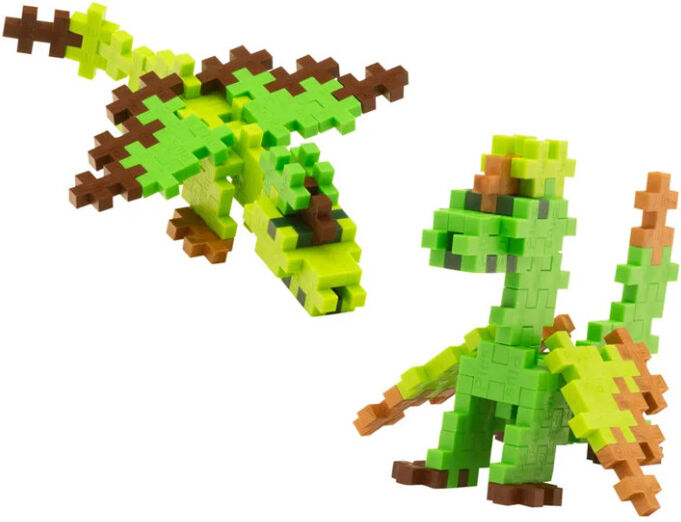 Tube Dragon de Terre 100 Pcs - Plus Plus