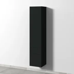 Sanipa Hochschrank „2morrow“ 350 × 1615 × 350 mm in Vulkan (matt)