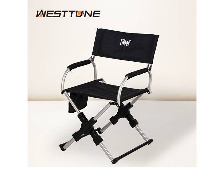 Chaise de directeur pliable d'extérieur, chaise de Camping plage pêche en alliage d'aluminium voyage randonnée pique-nique siège meubles de voyage