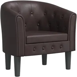 vidaXL, Sessel, Crosby With footstool