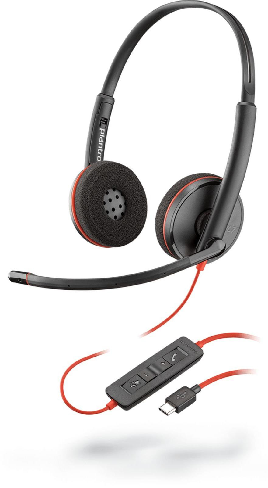 HP Poly Blackwire C3220 Stereo USB-C headset