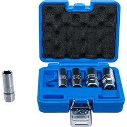 BGS Zündkerzen-Einsatz-Satz Sechskant | Antrieb Innenvierkant 12,5 mm (1/2"") | S...