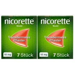 nicorette TX-Pflaster 10mg 2X7 St