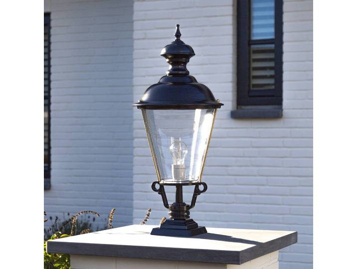 K.S. Verlichting Wegeleuchte K43, kupfer, Metall, Sockelleuchte