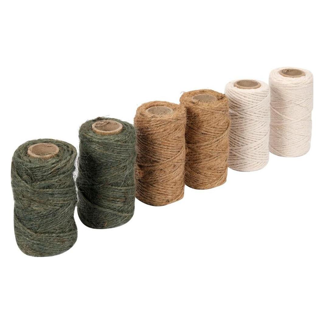 Toya FLO ZESTAW SZNURKÓW 6cz. (12 cm, 37 cm) (88820)
