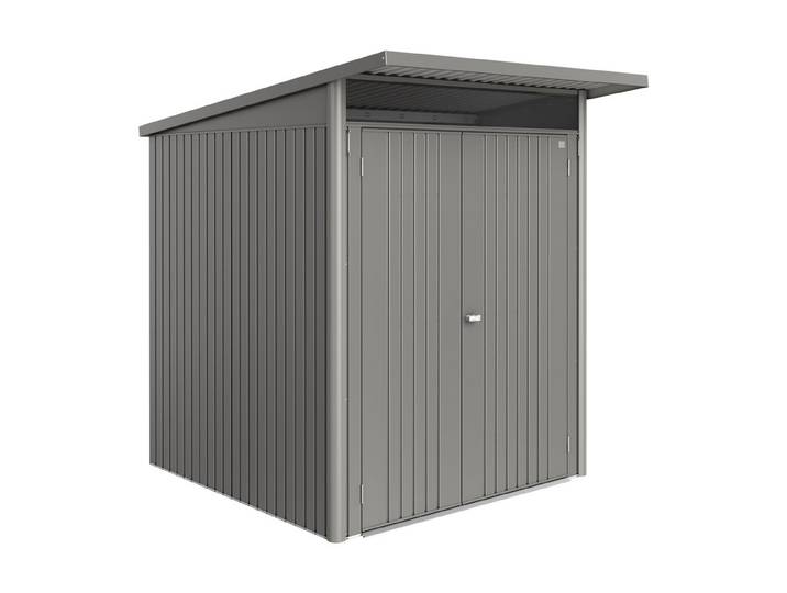 Biohort Gerätehaus AvantGarde ECO A1 Doppeltüre Quarzgrau
