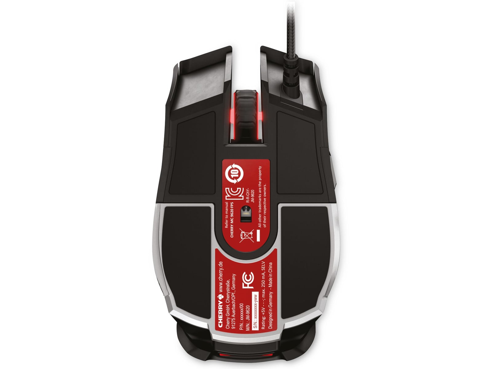 Cherry MC 9620 FPS ergonomische optische muis