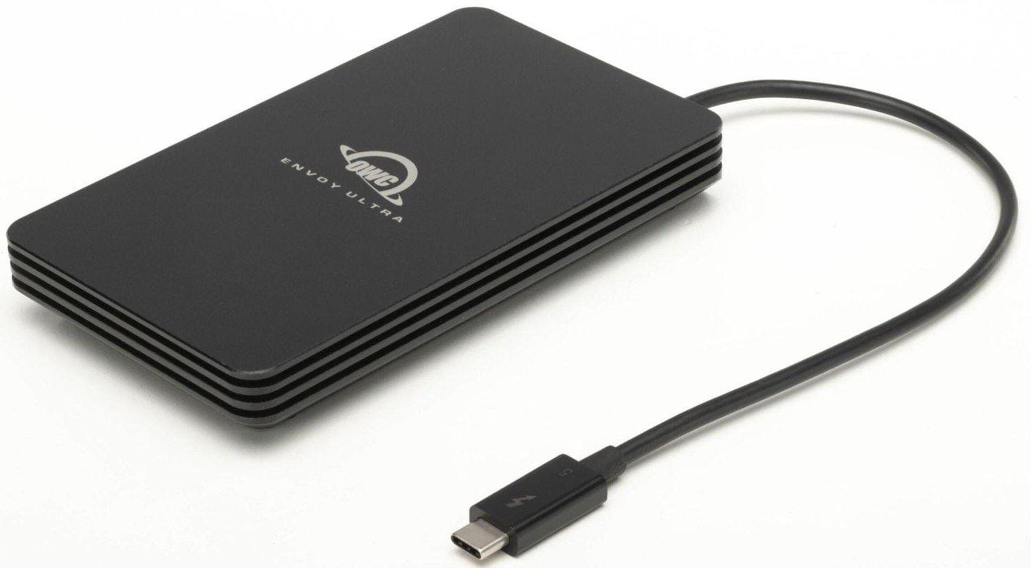 OWC 4TB Envoy Ultra Thunderbolt 5 (80Gb/s)/ USB4 (40Gb/s) Portable SSD