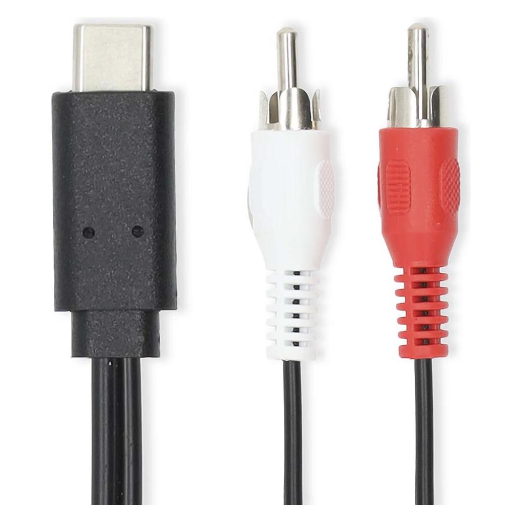 Nedis 2in1 (1 m, Cinch Kabel) (CCGL64240BK10)