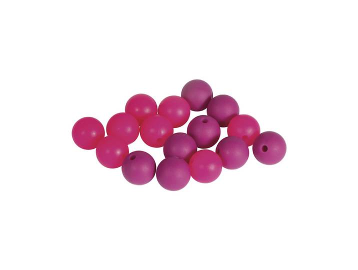 Rayher Silikonperlen ⌀ 1.2 cm 16 Stück
