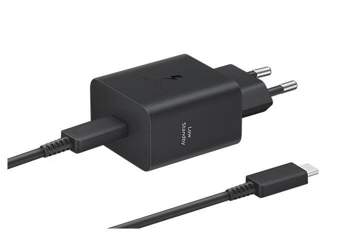 Samsung EP-T4511 45W USB-C Schnellladegerät mit Kabel 1,8m, schwarz EP-T4511XBEGEU