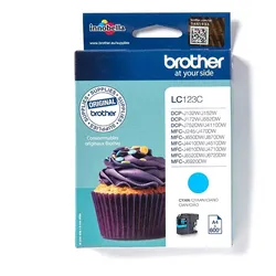 Brother LC123C Druckerpatrone 1 Stück(e) Original Cyan