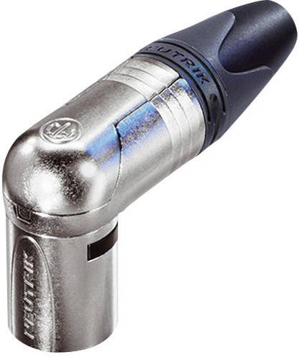 Neutrik NC3MRX XLR-Steckverbinder Stecker, gewinkelt Polzahl: 3 Silber 1St.
