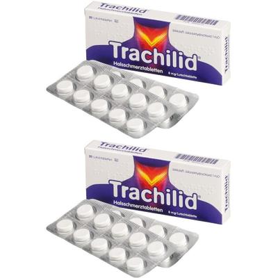 Trachilid Halsschmerztabletten Lutschtabletten 2x 2x20 St