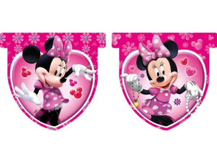 Disney Amscan Minnie Mouse Banner Vlag