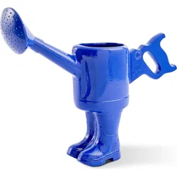 Skulptur Walking Watering Object, blau