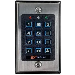 ELV, Zutrittskontrolle, Digitales Codeschloss DAK 2201 (Elektronische Zahlenkombination)