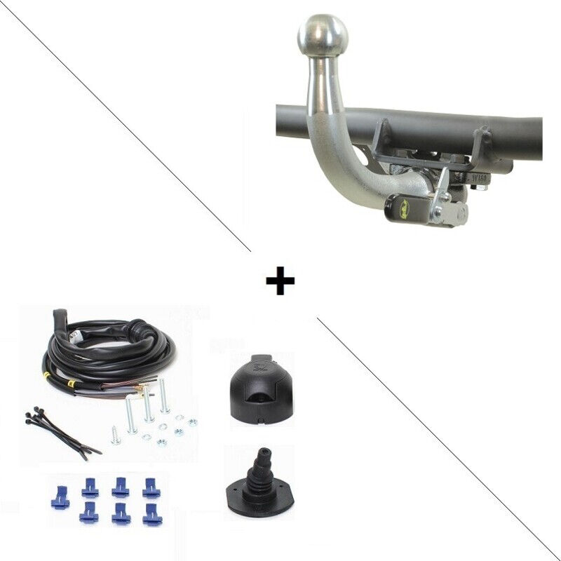Attelage Mercedes SL R129 Cabriolet (03/89-10/01) RDSOH + faisceau universel 7 broches