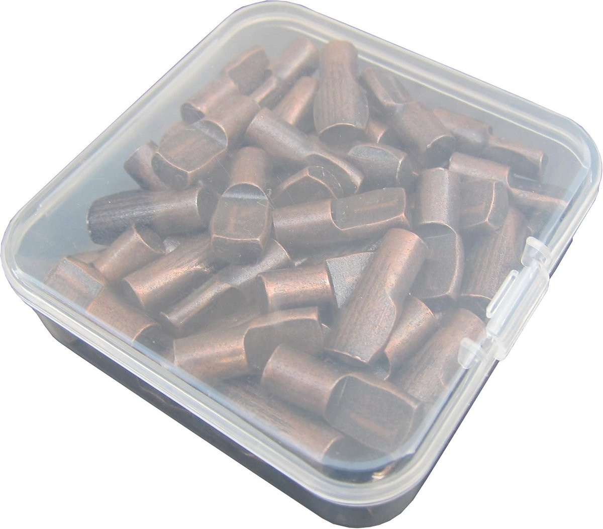 Schoen Design 6MM Lepelvormige Plankpinnen - Set van 60 Stuks