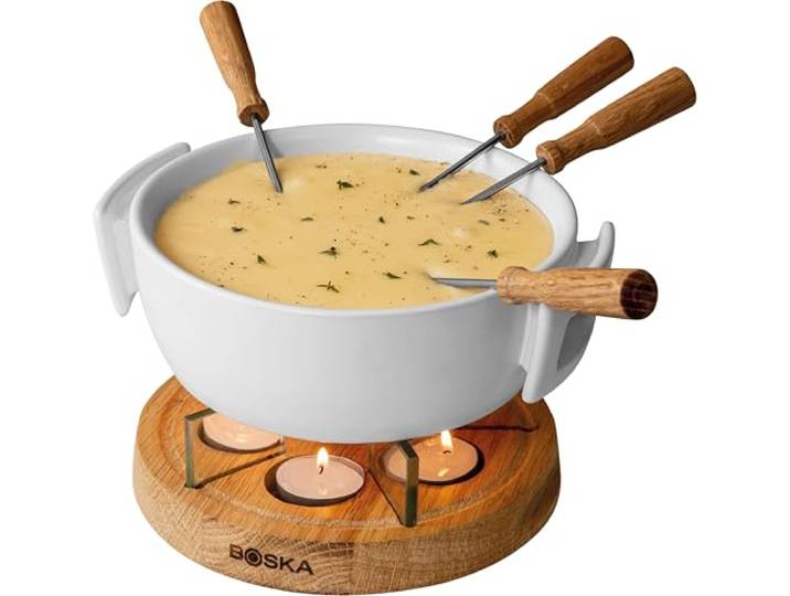 Boska Candlelight Fondue Twinkle - 1,6 liter - Voor 1.200 gram Kaasfondue