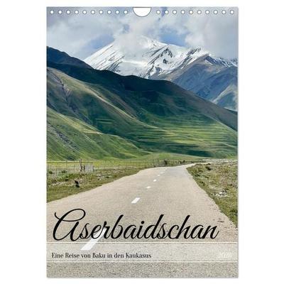 Aserbaidschan - Eine Reise von Baku in den Kaukasus (Wandkalender 2026 DIN A4 hoch), CALVENDO Monatskalender