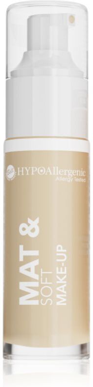 Bell HYPOallergenic Mat&Soft light mattifying foundation shade 04 Golden Beige 30 ml