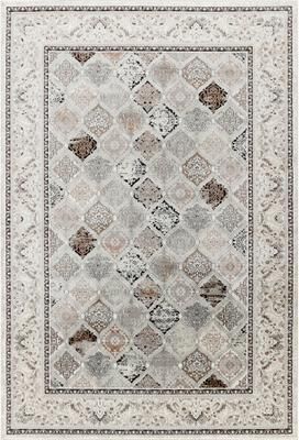 MDA Rugs Omari Collection Grey/Blue Abstract Traditional Area Rug