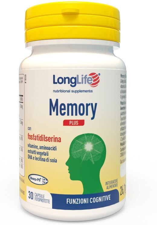 LONGLIFE Srl LongLife, Memory Plus, 30 Capsule